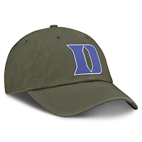 Unisex Nike  Olive Duke Blue Devils Primetime Club Adjustable Hat