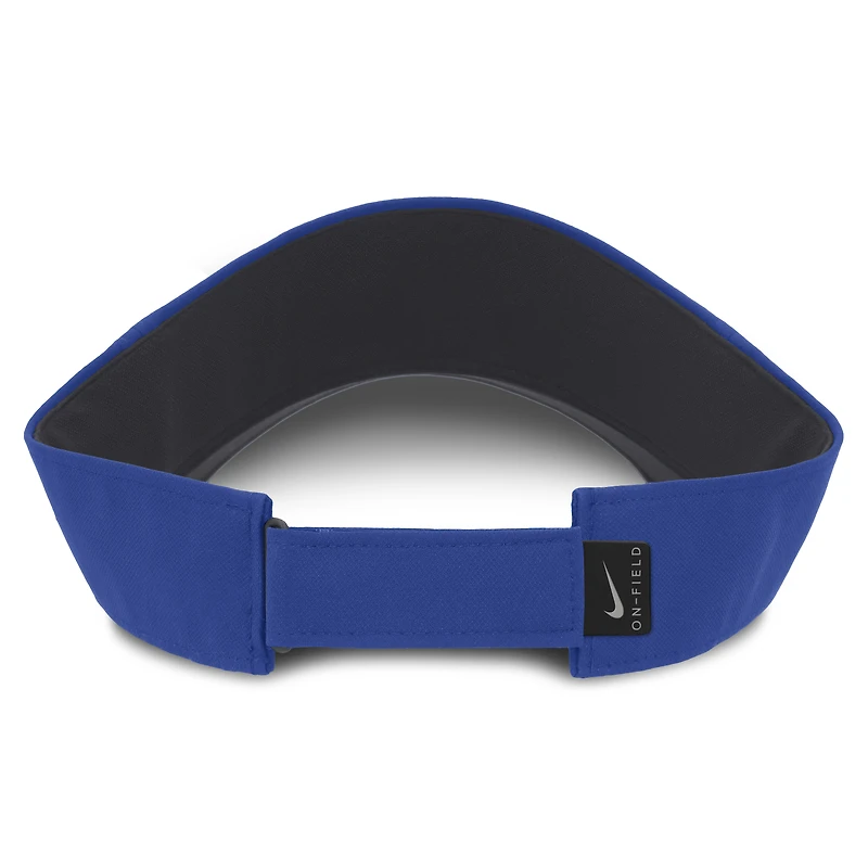 Casquette unisexe Nike Royal Duke Blue Devils 2026 On-Field Ace à visière ajustable
