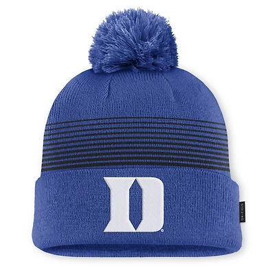 Unisex Nike Royal Duke Blue Devils 2026 On-Field Cuffed Knit Hat with Pom