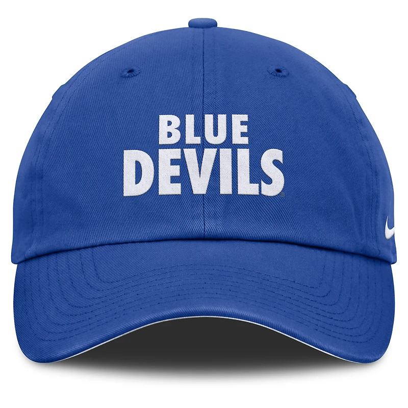 Unisex Nike Royal Duke Blue Devils Primetime Chant Club Adjustable Hat
