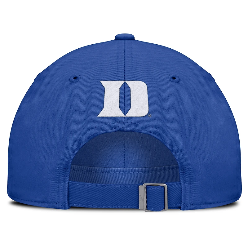 Unisex Nike Royal Duke Blue Devils Primetime Chant Club Adjustable Hat