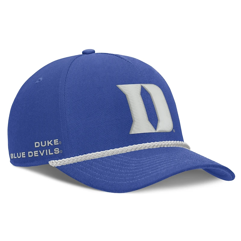 Unisex Nike Royal Duke Blue Devils Rope Rise Adjustable Hat