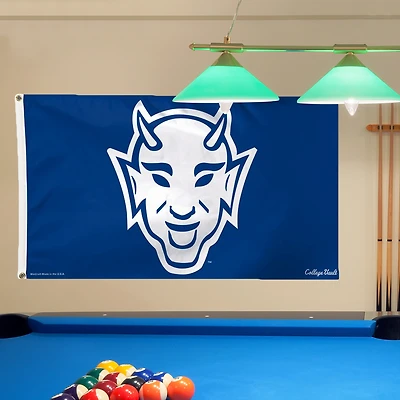 Drapeau WinCraft Duke Blue Devils College Vault Logo Deluxe simple face 91 x 152 cm