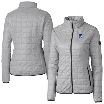Doudoune isolante entièrement zippée PrimaLoft® Eco pour femme, coupe-vent et buck, gris, Duke Blue Devils Rainier