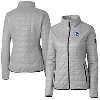 Doudoune isolante entièrement zippée PrimaLoft® Eco pour femme, coupe-vent et buck, gris, Duke Blue Devils Rainier