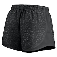 Women's Nike Black Duke Blue Devils Tempo Pattern Dri-FIT Shorts