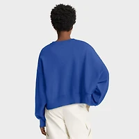 Sweat-shirt oversize Nike Royal Duke Blue Devils Phoenix Arch pour femme