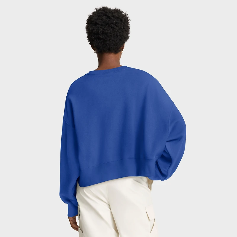 Women's Nike Royal Duke Blue Devils Oversized Phoenix Arch Pullover Sweatshirt
