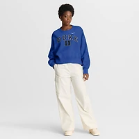 Sweat-shirt oversize Nike Royal Duke Blue Devils Phoenix Arch pour femme
