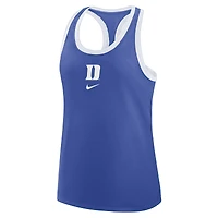 Débardeur Nike Royal Duke Blue Devils Primetime Racerback Tri-Blend pour femme