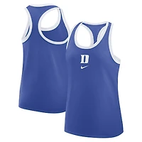 Débardeur dos nageur Nike Royal Duke Blue Devils Primetime Tri-Blend pour femme