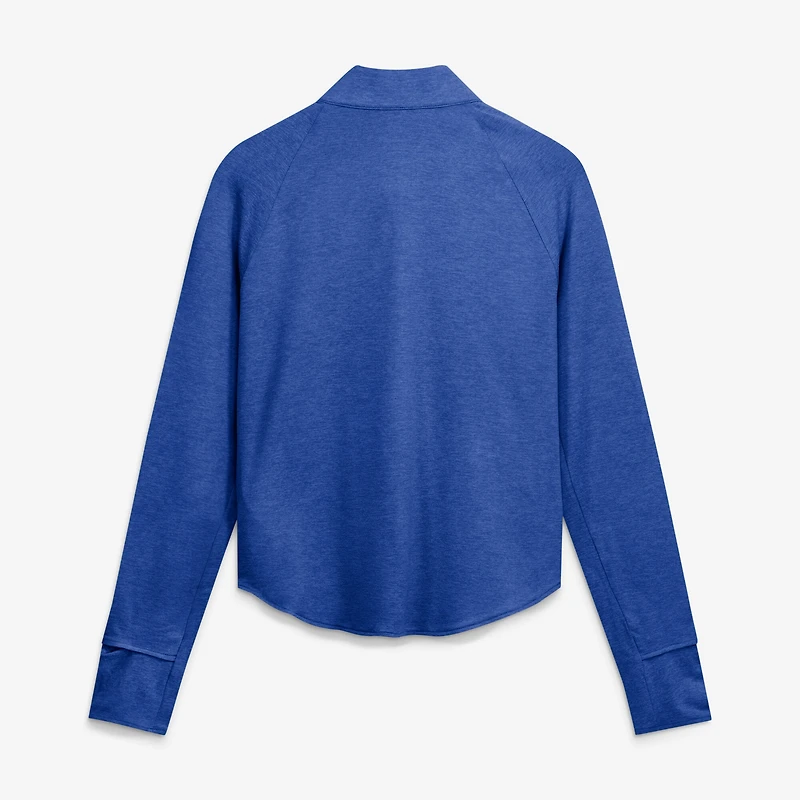 Women's Nike Royal Duke Blue Devils Swift Dri-FIT Half-Zip Pullover