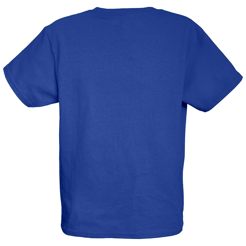 T-shirt vestiaire des jeunes Royal Duke Blue Devils 2025, champions de football ACC, bleu 84
