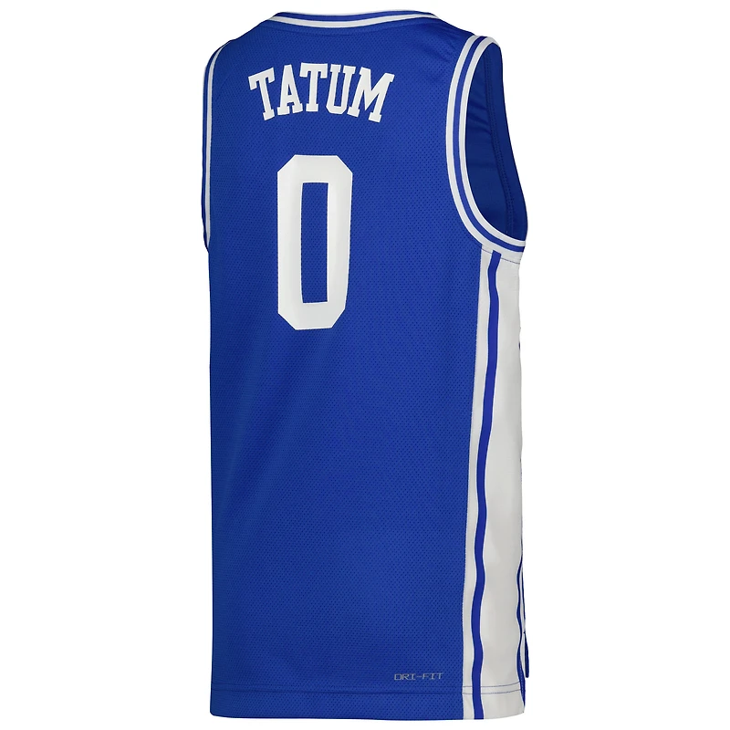 Maillot de basket-ball Nike #0 Royal Duke Blue Devils Icon Replica pour jeune