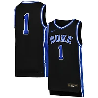 Maillot de basket-ball Nike #1 Duke Blue Devils Icon Replica pour jeunes