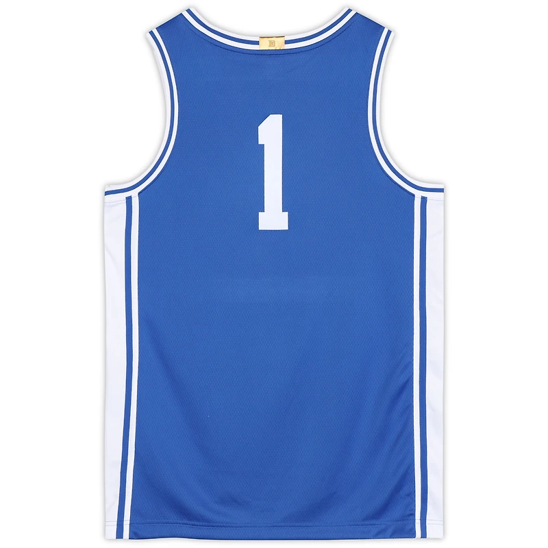 Maillot Nike Swingman bleu autographié par Zion Williamson Duke Blue Devils