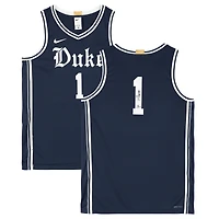 Maillot authentique Nike en édition limitée dédicacé par Zion Williamson Duke Blue Devils