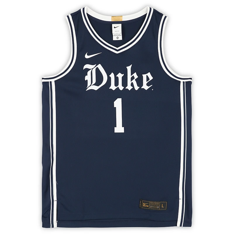 Maillot authentique Nike en édition limitée dédicacé par Zion Williamson Duke Blue Devils