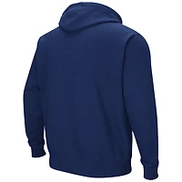 Men's Colosseum  Navy Duquesne Dukes Arch & Logo Hoodie