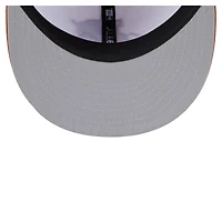 Casquette ajustée 59FIFTY pour homme New Era blanche/orange Durham Bulls Authentic Collection