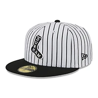 Men's New Era  White Durham Bulls Theme Nights 59FIFTY Fitted Hat