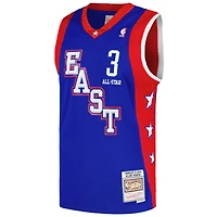 Mitchell & Ness Allen Iverson Royal Eastern Conference Hardwood Classics 2004 NBA All-Star Game Swingman Maillot de retour pour homme