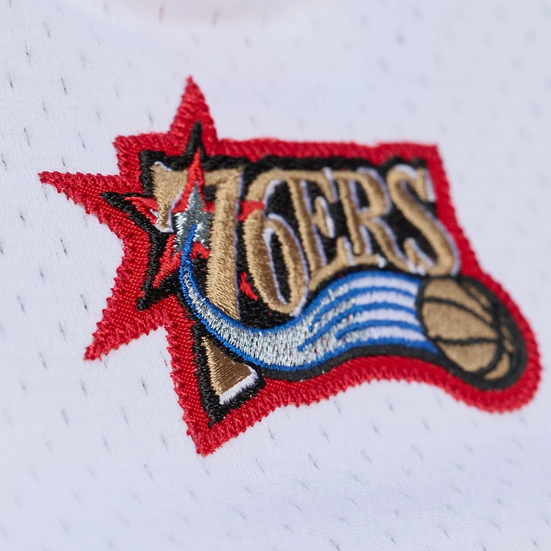 Men's Mitchell & Ness Allen Iverson White/Blue 2006 NBA All-Star Game Authentic Jersey