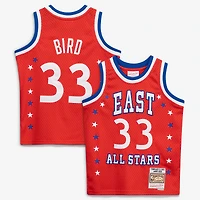 Youth Mitchell & Ness Larry Bird Red 1983 NBA All-Star Game Hardwood Classics Swingman Jersey