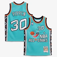 Youth Mitchell & Ness Scottie Pippen Teal 1996 NBA All-Star Game Hardwood Classics Swingman Jersey