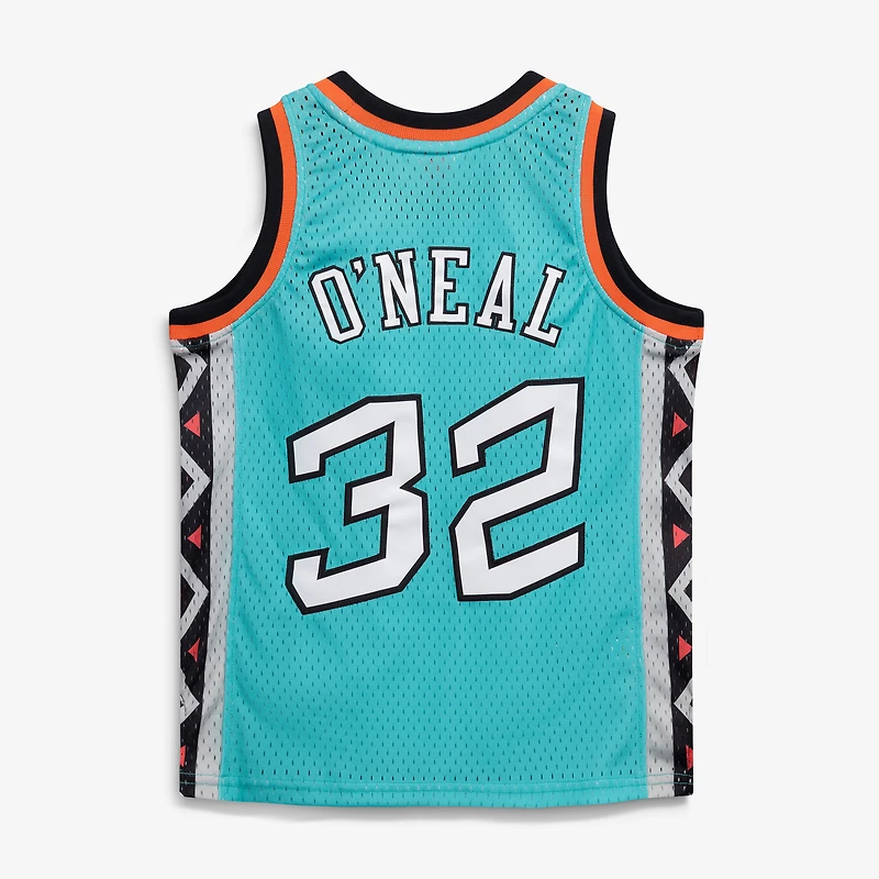 Youth Mitchell & Ness Shaquille O'Neal Teal 1996 NBA All-Star Game Hardwood Classics Swingman Jersey