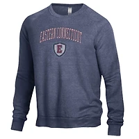 Sweat-shirt à enfiler The Champ Tri-Blend bleu marine chiné pour homme, des Eastern Connecticut State Warriors