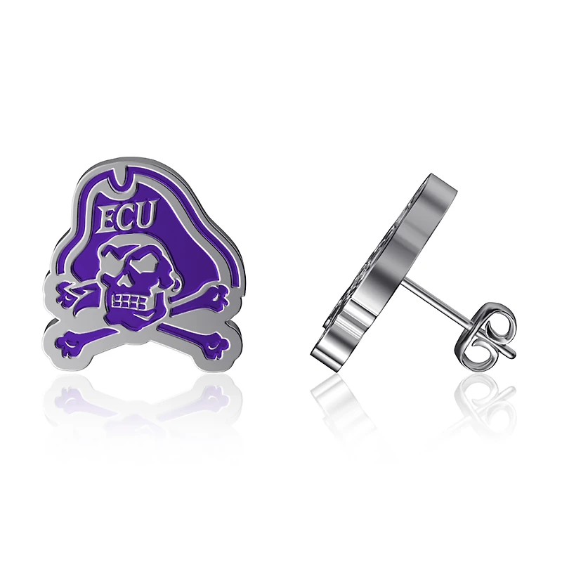 Dayna Designs ECU Pirates Enamel Post Earrings