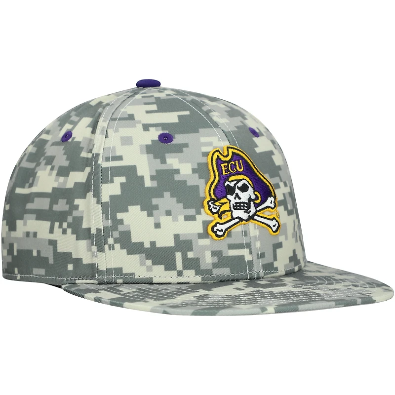 Casquette ajustée Adidas ECU Pirates On Field pour homme, blanche/violette