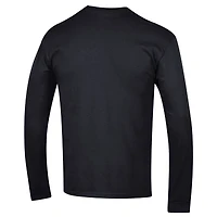 Men's Champion  Black ECU Pirates Arch Over Logo Long Sleeve T-Shirt