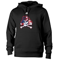 Sweat à capuche adidas noir ECU Pirates Stars & Stripes pour homme