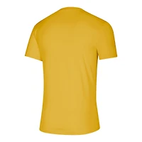 Men's adidas  Gold ECU Pirates Powder Purple Home Plate T-Shirt