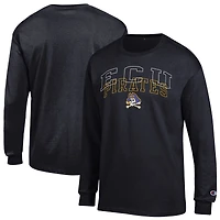 T-shirt à manches longues Champion Black ECU Pirates Team pour homme