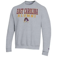 Sweat-shirt à col rond Champion gris pour homme, ECU Pirates Alumni