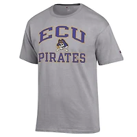 T-shirt Champion Heather Grey ECU Pirates High Motor pour homme