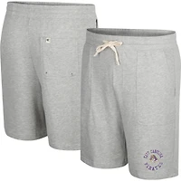 Colosseum Heather Grey ECU Pirates Love To Hear This Terry Short pour homme
