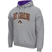 Chandail à capuchon Colosseum gris chiné ECU Pirates Arch et logo pour hommes