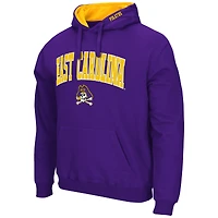 Sweat à capuche Colosseum Purple ECU Pirates Arch & Logo 3.0 pour homme