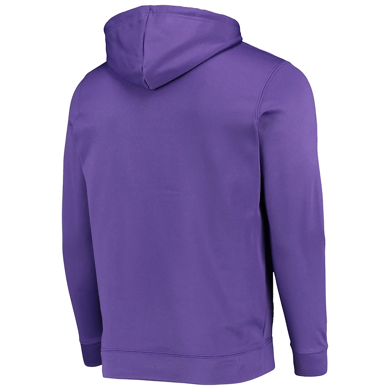 Men's Colosseum Purple ECU Pirates Lantern Pullover Hoodie