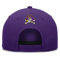 Men's Fanatics  Purple ECU Pirates Foul Ball Rope Adjustable Hat