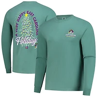 T-shirt à manches longues pour homme Image One vert clair ECU Pirates Holiday