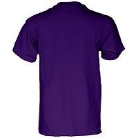 T-shirt unisexe bleu 84 violet ECU Pirates Champions du Military Bowl 2025