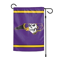 Drapeau de jardin double face WinCraft East Carolina Pirates 12" x 18"