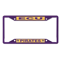 WinCraft ECU Pirates Chrome Color License Plate Frame