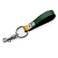 Porte-clés personnalisé en boucle cuir des Elks d’Edmonton