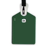  Edmonton Elks Personalized Leather Luggage Tag